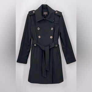 Jessica Wool Blend Trench Coat